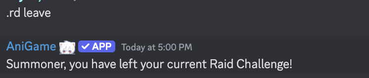 Anigame Leave Raid